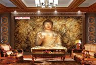 Tranh Phòng Khách Tượng Phật